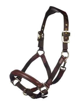 CAVEZZA CUOIO E NYLON DOPPIA REGOLAZIONE-30507