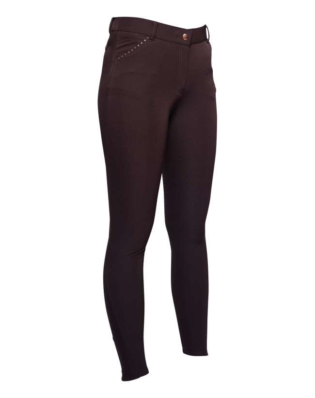 PANTALONE DONNA EQUITAZIONE CON BRILLANTINI