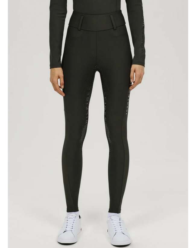 LEGGINGS DONNA TOMMY HILFIGER EQUESTRIAN HIGHLAND HYBRID FULL GRIP