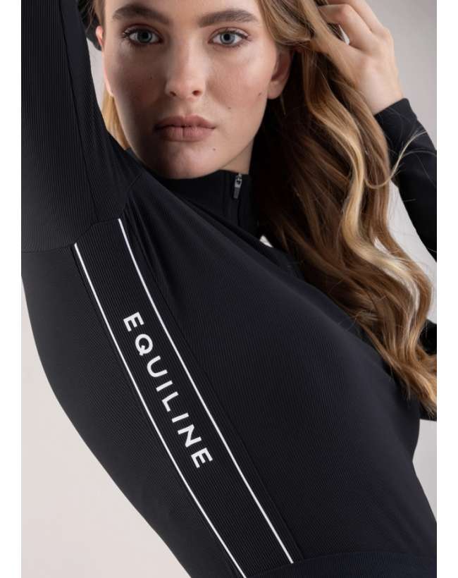 MAGLIA EQUILINE SECOND SKIN DONNA NERA O BIANCA