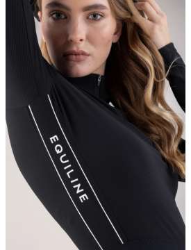 MAGLIA EQUILINE SECOND SKIN DONNA NERA O BIANCA-30645