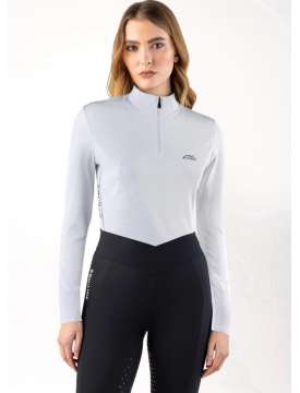 MAGLIA EQUILINE SECOND SKIN DONNA NERA O BIANCA-30648