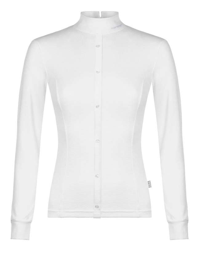 CAMICIA DA CONCORSO DONNA ELISA ML SARM HIPPIQUE BIANCA