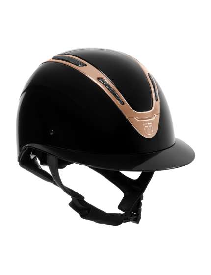 CASCO DA EQUITAZIONE DONNA EQUESTRO APOCALYPSE GLOSSY SHELL