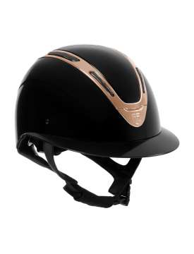CASCO DA EQUITAZIONE DONNA EQUESTRO APOCALYPSE GLOSSY SHELL-30688