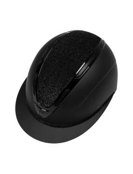 CASCO EQUESTRO APOCALYPSE CON VISIERA LARGA E STRASS-30708