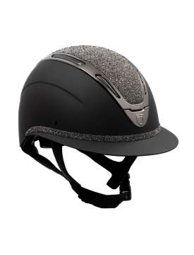 CASCO EQUESTRO APOCALYPSE CON VISIERA LARGA E STRASS-30709