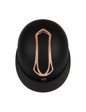 CASCO DONNA EQUESTRO AZAEL OPACO CON VISIERA LARGA-30722