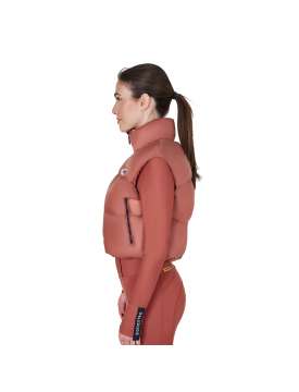 EQUESTRO SMANICATO DONNA CROPPED ANTISTRAPPO CON COLLO ALTO-30757