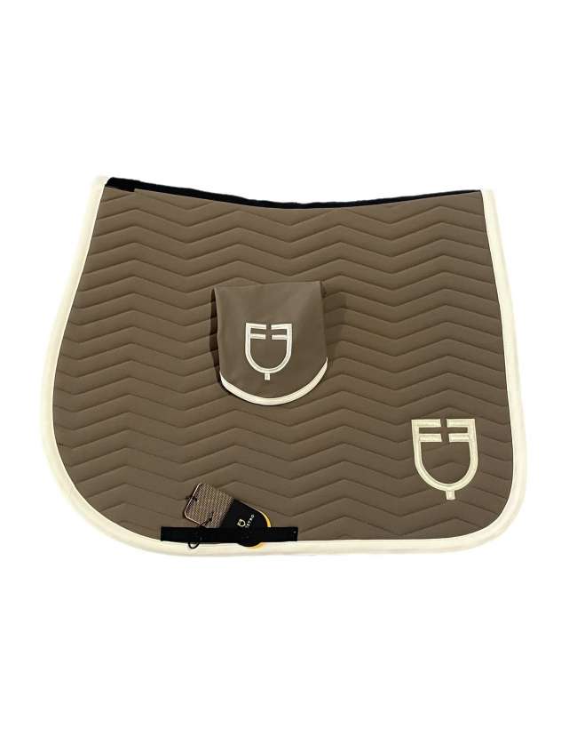 SOTTOSELLA IN TESSUTO TECNICO CON CUFFIA ABBINATA EQUESTRO