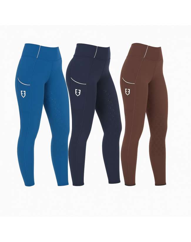 LEGGINGS DONNA EQUESTRO SLIM FIT FULL GRIP