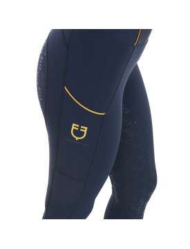 LEGGINGS DONNA EQUESTRO FODERATI IN PILE SLIM FIT FULL GRIP-30813