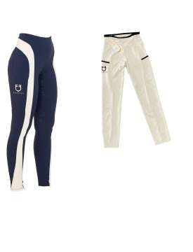 LEGGINGS EQUESTRO CON DECORAZIONI PERFORATE-30822