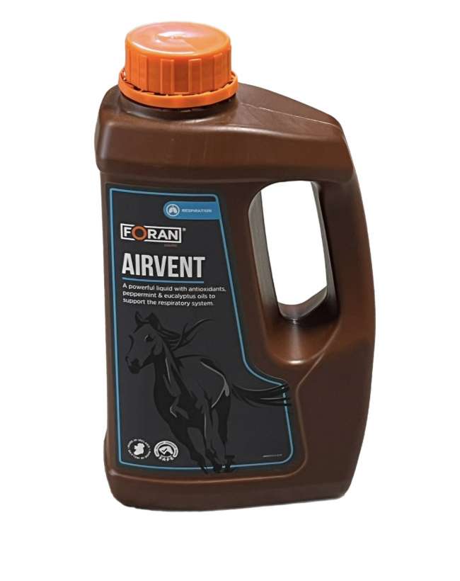 FORAN EQUINE AIRVENT SYRUP 1L SCIROPPO BALSAMICO PER VIE RESPIRATORIE CAVALLO