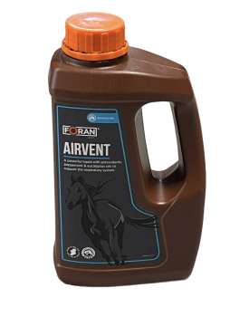 FORAN EQUINE AIRVENT SYRUP 1L SCIROPPO BALSAMICO PER VIE RESPIRATORIE CAVALLO-30965