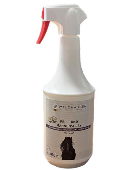 SPRAY LUCIDANTE E DISTRICANTE WALDHAUSEN CON OLIO DI COCCO