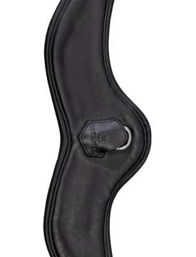 SOTTOPANCIA DA SALTO EQUESTRO SAGOMATO IN PELLE E NEOPRENE TRAFORATO-30977