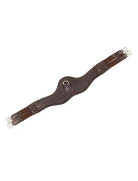 SOTTOPANCIA DA SALTO EQUESTRO SAGOMATO IN PELLE E NEOPRENE TRAFORATO-30979