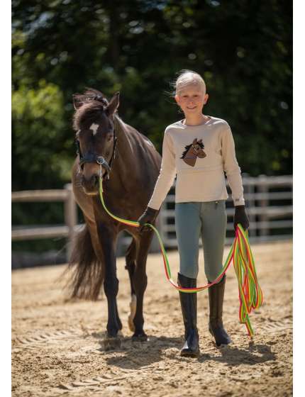 LONGIA IN NYLON MULTICOLORE MOSCHETTONE INOX