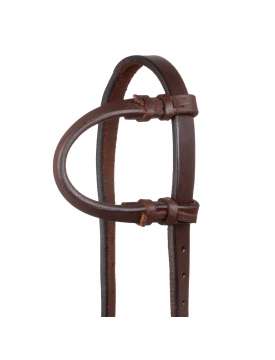 TESTIERA WESTERN POOL'S MONO-ORECCHIO CON FIBBIE TEDESCHE-31014