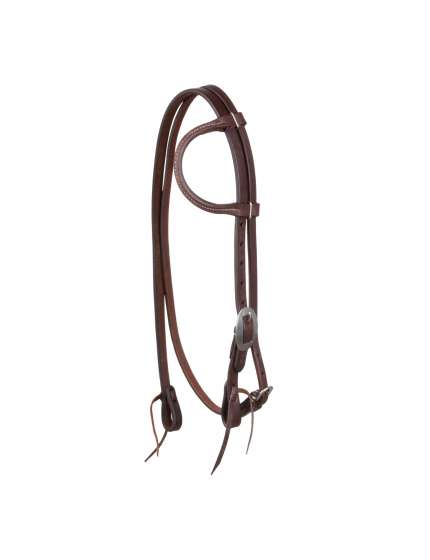 TESTIERA WESTERN POOL'S MONO-ORECCHIO CON SOTTOGOLA
