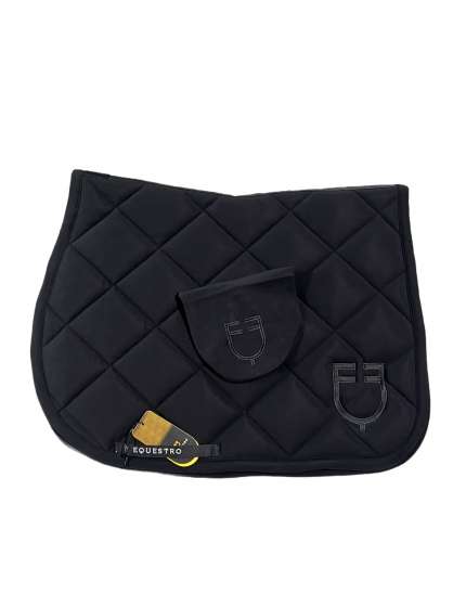 SET SOTTOSELLA SALTO EQUESTRO MONOGRAM PRINT E CUFFIETTA