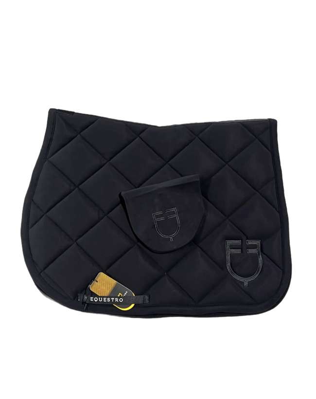 SET SOTTOSELLA SALTO EQUESTRO MONOGRAM PRINT E CUFFIETTA