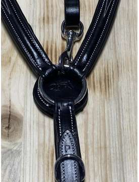 PETTORALE IN CUOIO FIBBIE INOX-31045