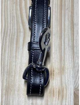 PETTORALE IN CUOIO FIBBIE INOX-31046