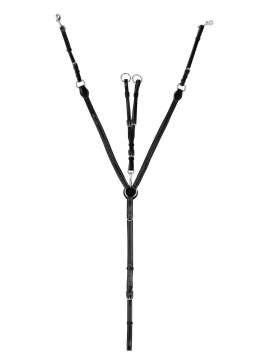 PETTORALE IN CUOIO FIBBIE INOX-31048