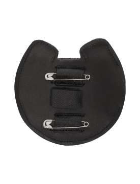 PORTA NUMERO DA GARA QHP IN VERNICE NERA CON STRASS - SET DA 3 CIFRE-31054