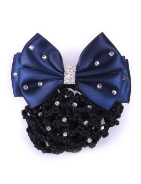 FIOCCO PER CAPELLI QHP CON RETINA E STRASS-31056