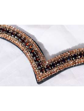 FRONTALINO A V CON CRISTALLI TVDM EQUESTRIAN-31097