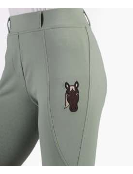 SET COORDINATO PONY SOTTOSELLA LEGGINGS EQUITAZIONE HKM SPORTS-31111