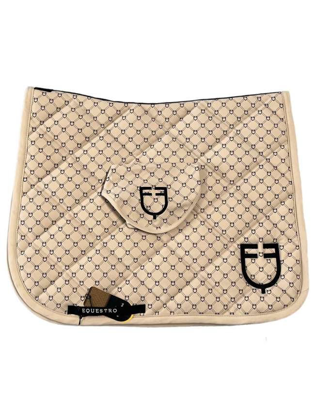 SET EQUESTRO MONOGRAM DRESSAGE SOTTOSELLA E CUFFIETTA