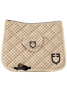 SET EQUESTRO MONOGRAM DRESSAGE SOTTOSELLA E CUFFIETTA-31128