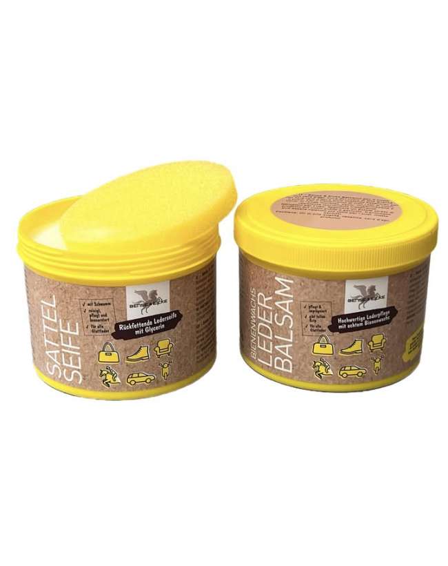 KIT SAPONE SATTELSEIFE + BALSAMO LEDER BALSAM
