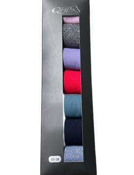 BOX 7 PAIA DI CALZE SOTTILI CON GLITTER-31180