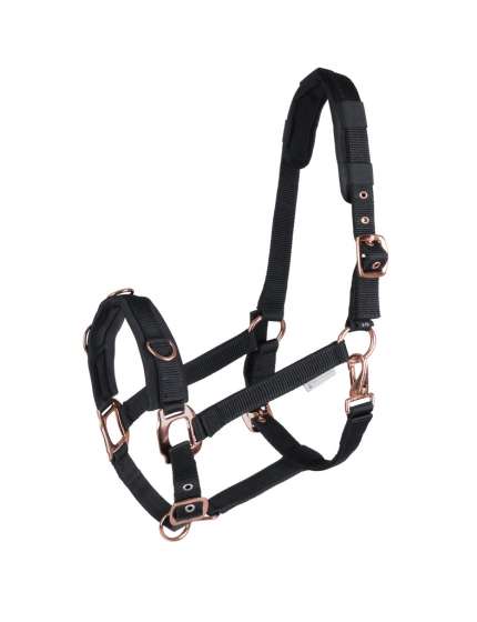 CAVEZZA IN NYLON IMBOTTITA PER LAVORO DEL CAVALLO