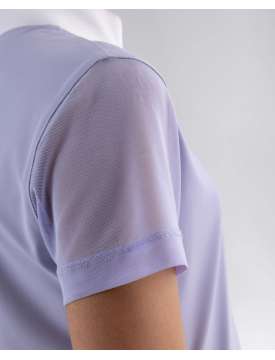 POLO EQUILINE BAMBINA GILI MAGLIA DA GARA CON STRASS E INSERTI IN MESH-31226