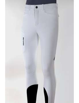 PANTALONE EQUILINE UOMO CEFREK KNEE GRIP CON TASCA SMARTPHONE-31248