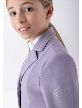 GIACCA DA CONCORSO EQUILINE JUNIOR GINGA TECNICA E TRASPIRANTE GLICINE-31261