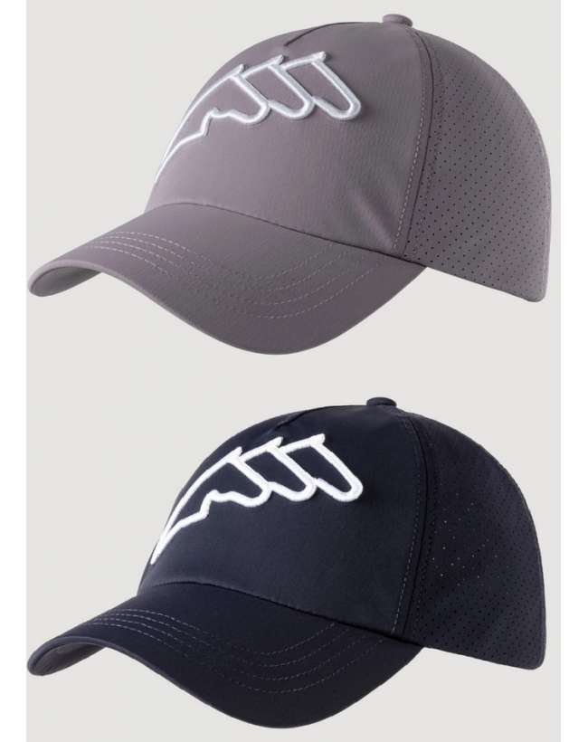 CAPPELLO BASEBALL EQUILINE CONEC REGOLABILE BLU E GLICINE