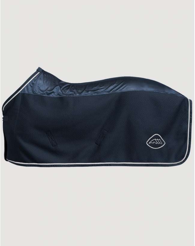 COPERTA EQUILINE AIR IN TESSUTO MESH 3D TRASPIRANTE - BLU NAVY