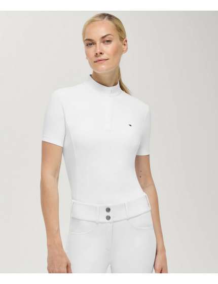POLO GARA DONNA TOMMY HILFIGER SELMA ZIP A SCOMPARSA