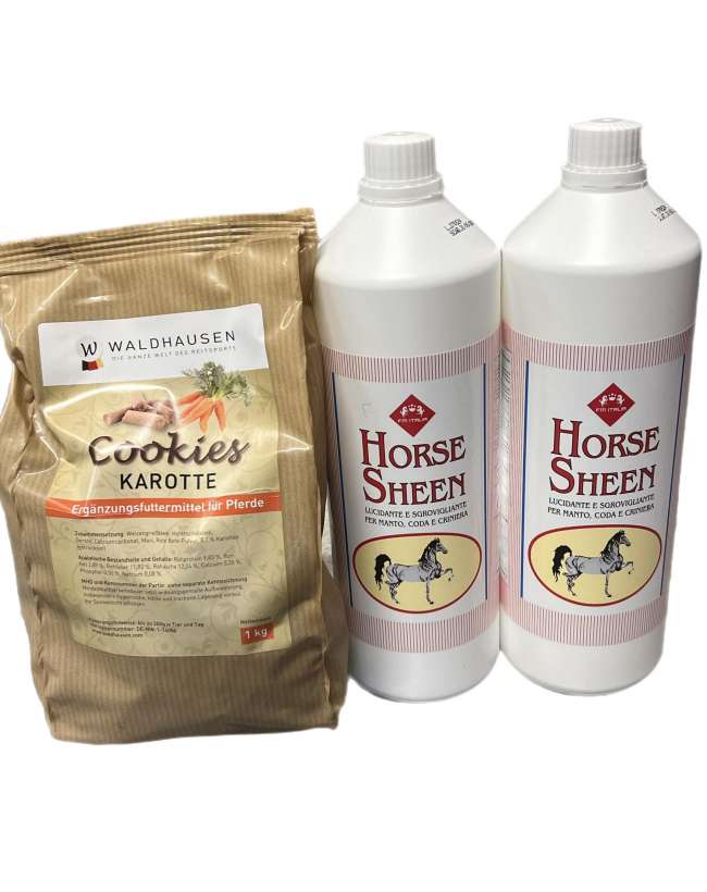 HORSE SHEEN LUCIDANTE CODA CRINIERA CAVALLO