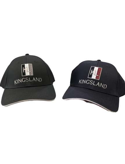 CAPPELLO CON VISIERA UNISEX KINGSLAND LINA CLASSIC NERO BLU