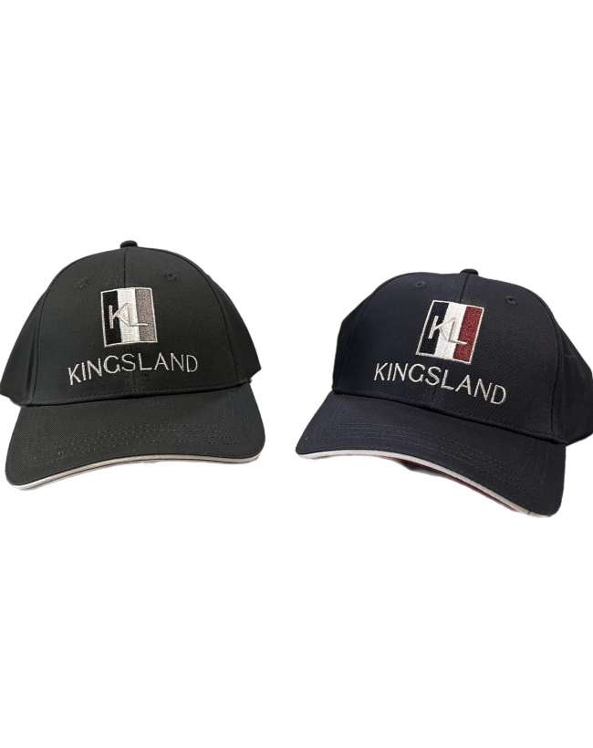 CAPPELLO CON VISIERA UNISEX KINGSLAND LINA CLASSIC NERO BLU