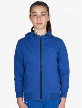 FELPA UNISEX BAMBINO EQUESTRO IN COTONE CON CAPPUCCIO-31358