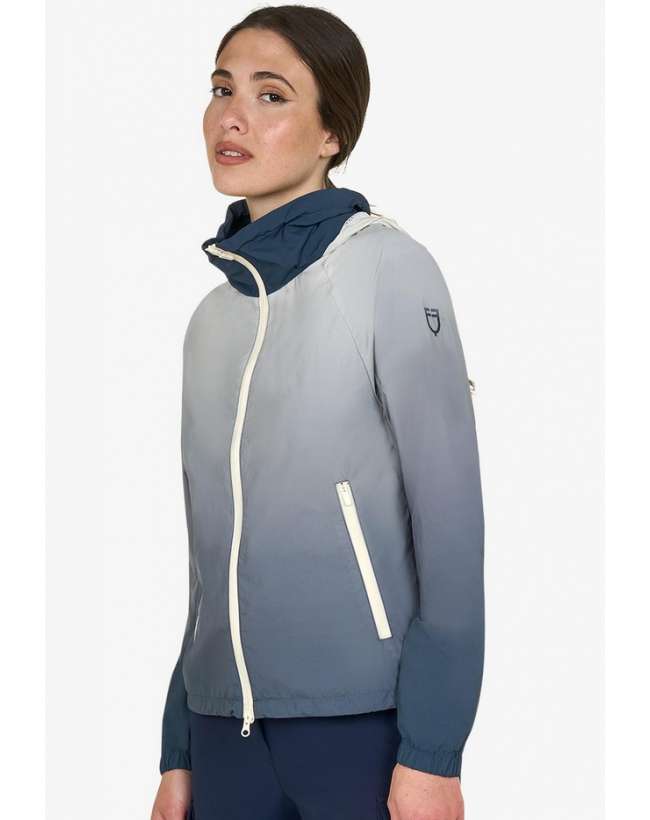 GIUBBINO DONNA EQUESTRO IDROREPELLENTE SFUMATO CON CAPPUCCIO ESTRAIBILE